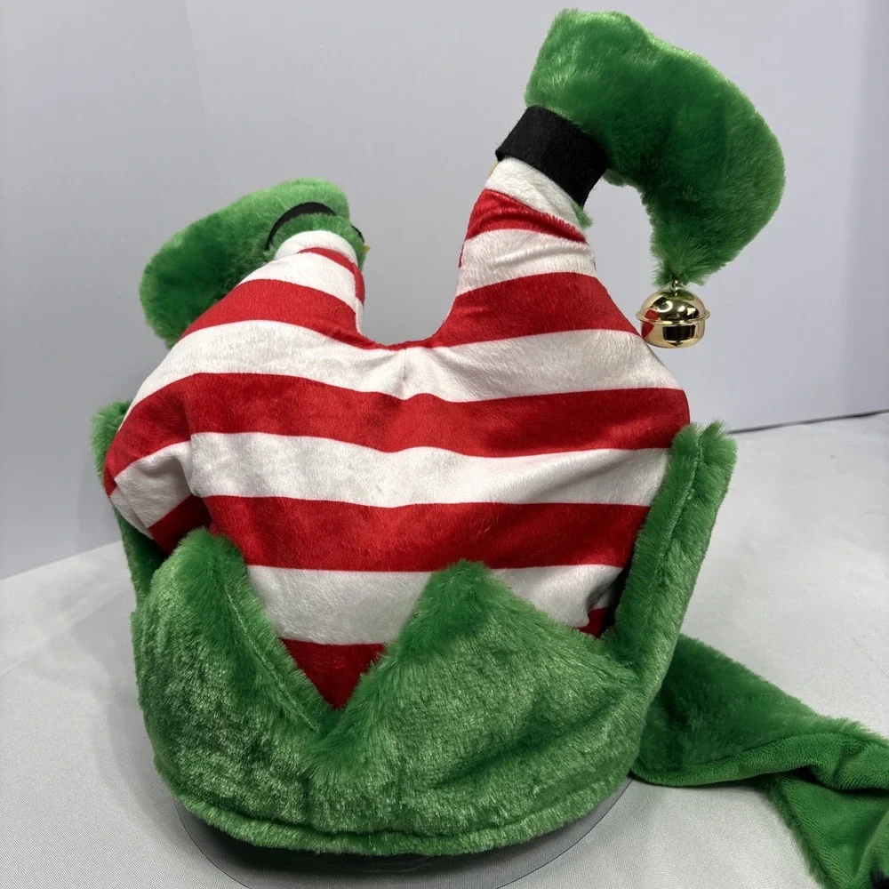 Adjoy Christmas Elf‎ Adult Party Hat One Size Fits Most Padded Lined w/Bells
